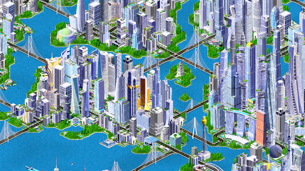 Designer City: building game