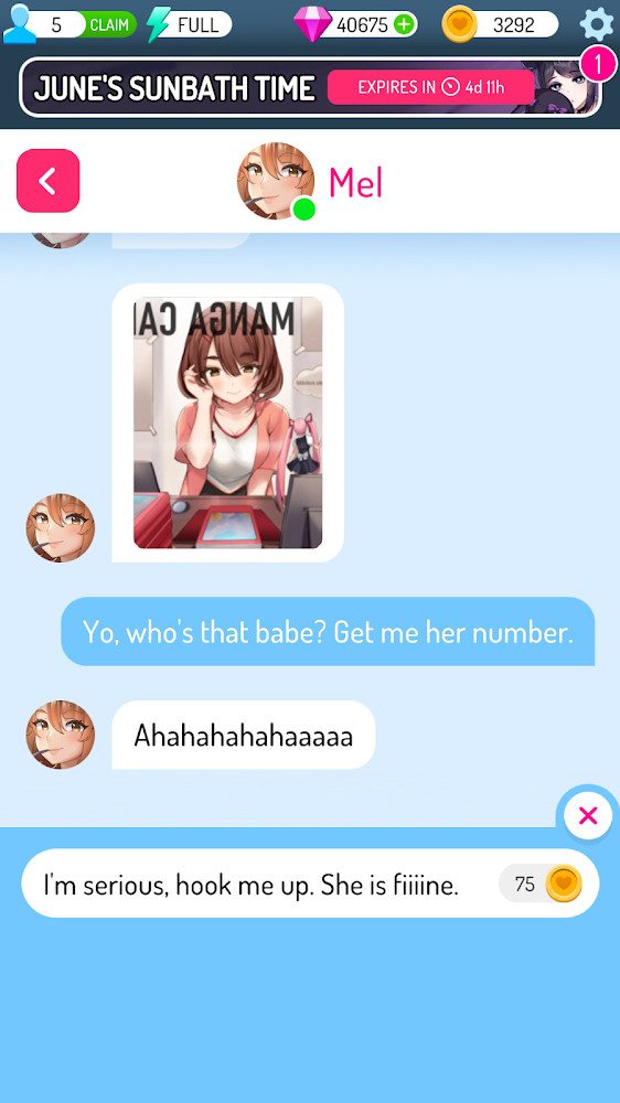 Eroblast: Waifu Dating Sim Mod APK