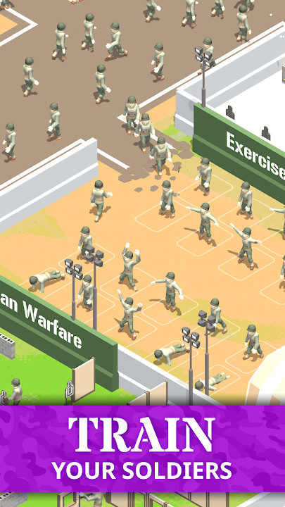 Idle Army Base: Tycoon Game