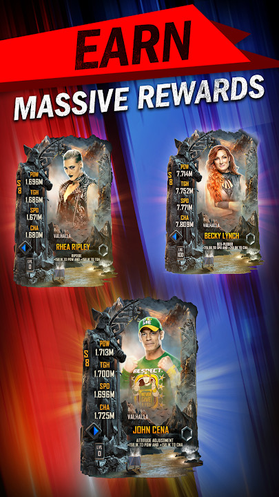 WWE SuperCard - Battle Cards