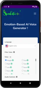 Speakatoo screenshot