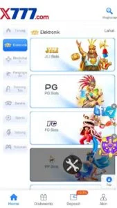 X777 screenshot