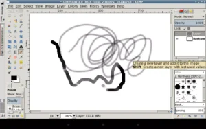 GIMP Inkscape screenshot